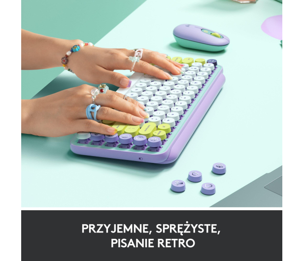 LOGITECH POP KEYS Fresh Vibes US INTL - 716619 - zdjęcie 7